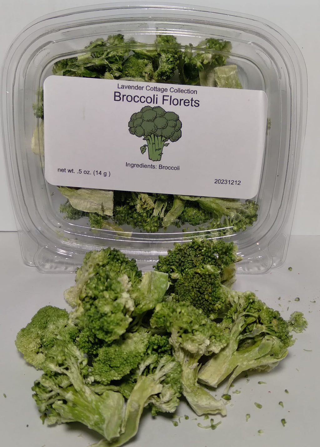 Freeze Dried Broccoli Florets