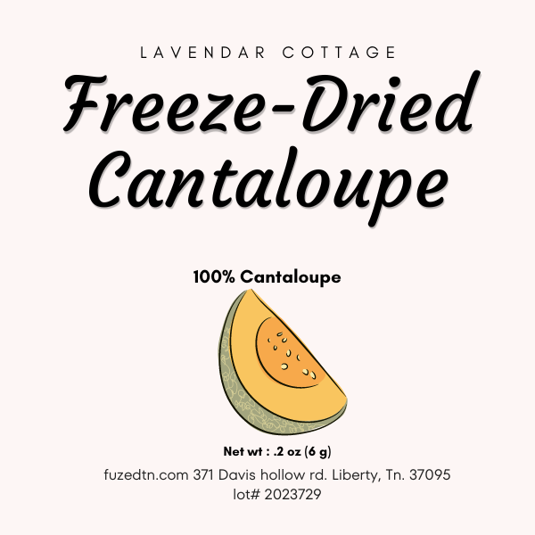 Freeze Dried Cantaloupe Bites Sample Pack