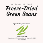 Freeze Dried Green Bean Family Pack