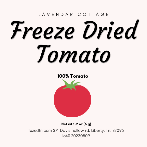 Freeze Dried Tomato Chunks